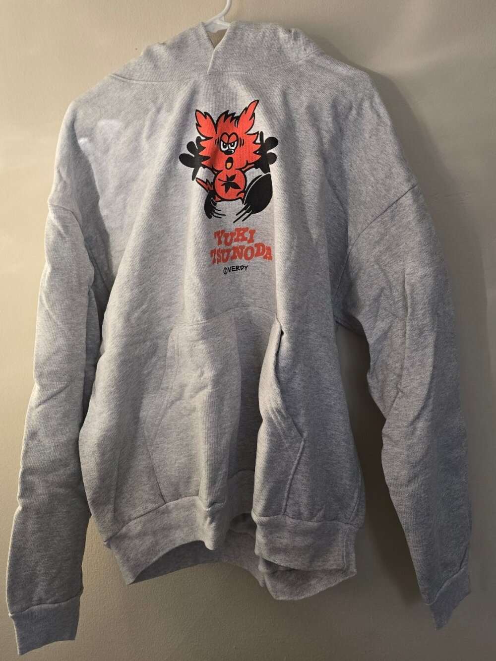 VERDY x YUKI TSUNODA Hoodie - Gray